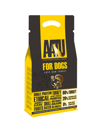 AATU for dogs free run turkey dry food