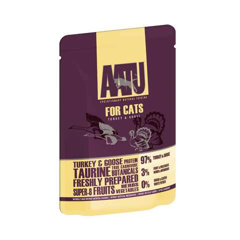 AATU CHAT 97/3 DINDE & OIE (10 X 85G)
