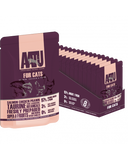 AATU CHAT 97/3 SAUMON, POULET & CREVETTE (85G X 10)