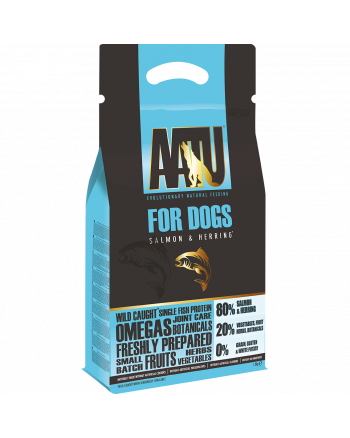 AATU for dogs salmon & herring dry food